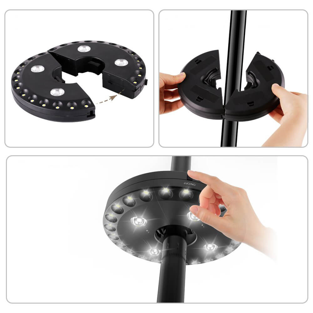 LED lamp for parasols-3