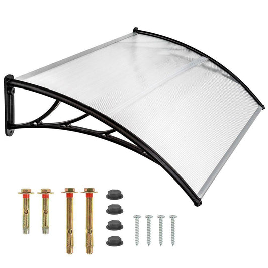 Plastic canopy in several sizes and colors-120x90 cm-black-0