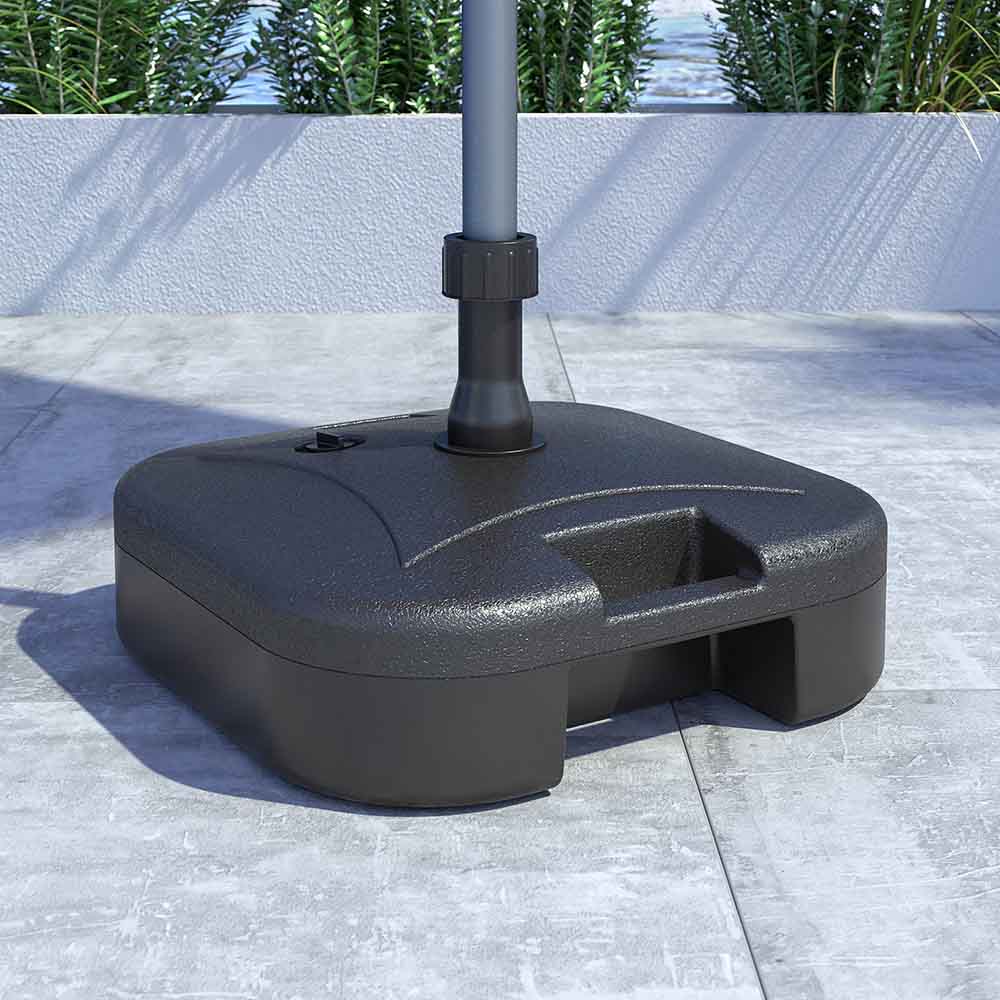 Refillable parasol bases in several types - square base-3